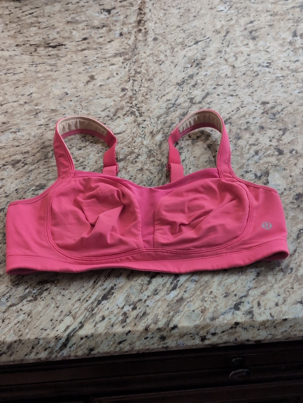 lululemon athletica Pink Adjustable Support Sports Bra